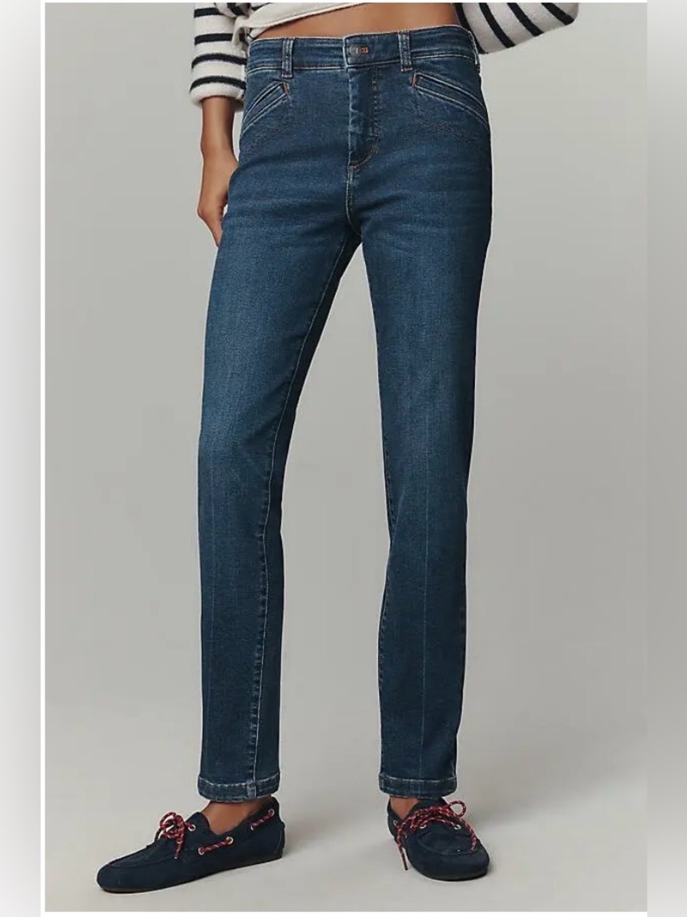 Anthropologie Pilcro Rococo Mid-Rise
Skinny Jeans. Size 28P. MSRP $148